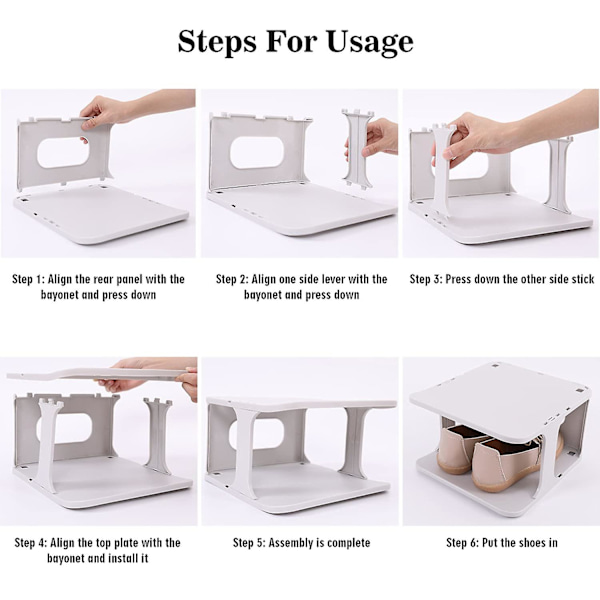 Mordely Shoe Rack, Narrow Shoe Tower, Space-saving Shoe Rack, 4-compartment Storage Rack, Shoe Storage, Compact, Large Capacity (white)
