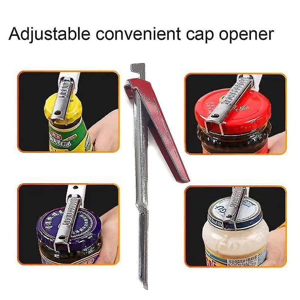 Adjustable And Convenient Cap Opener Cap Twister Wide Mouth
