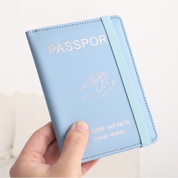 Mordely RFID Passport Cove Passport Protector ROSA Pink