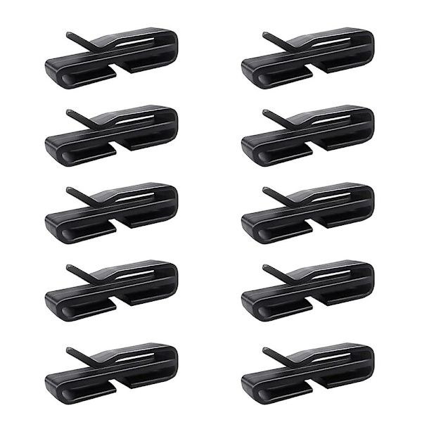 Mordely 10 Pack Mask Holders Ski Helmet Clip Holder To Attach Masks To The Helmet - Mask Extension Hook For Extending Masks, Mask Holders 30mm