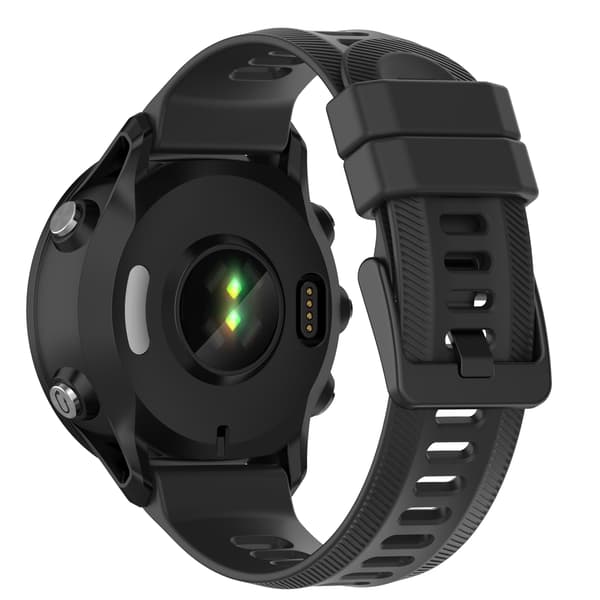 Klockarmband silikon   Garmin Forerunner 955/945/935/G Svart 22 mm