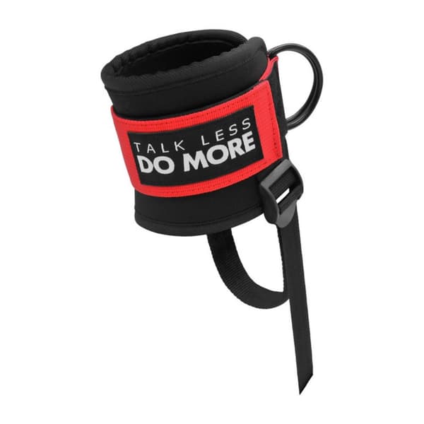 Mordely Ankelband D-Ring SVART black