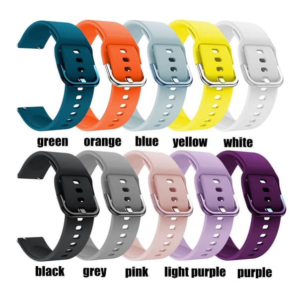 Mordely för amsung Galaxy Watch Active 2 42mm silikon watch grey S