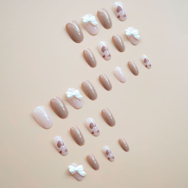 Almond Fake Nails False Nail BY1068