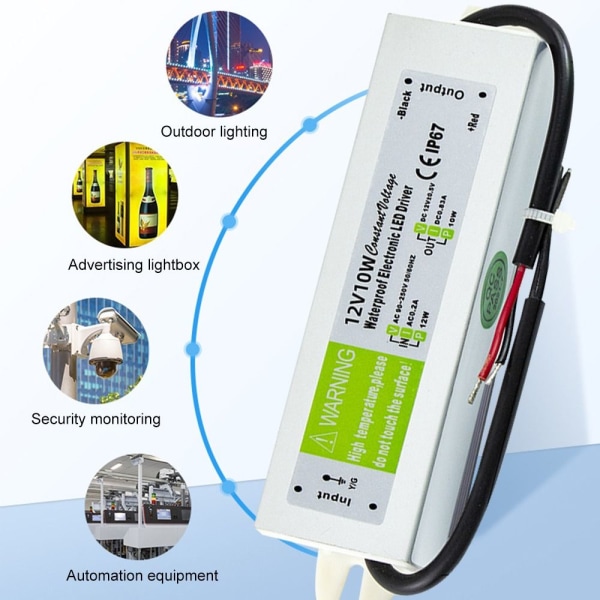 Mordely LED Transformator LED Driver Transformator 12V50W