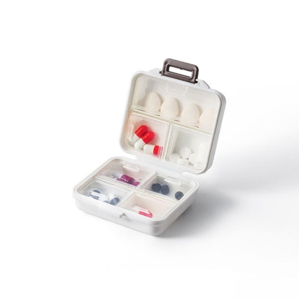 Mordely Pill Box Pill Case VIT SS White S-S