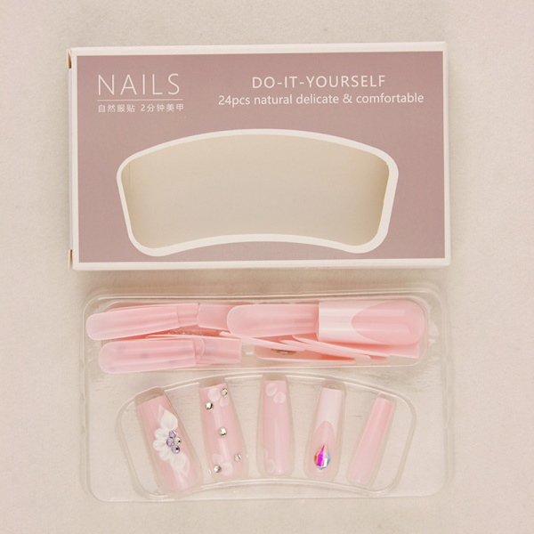French Fake Nails Ballerina False Nail BZ1106