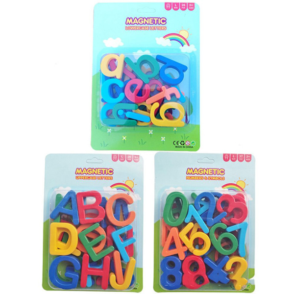 Mordely Lära alfabetet Stickers Magnetisk tidig utbildning