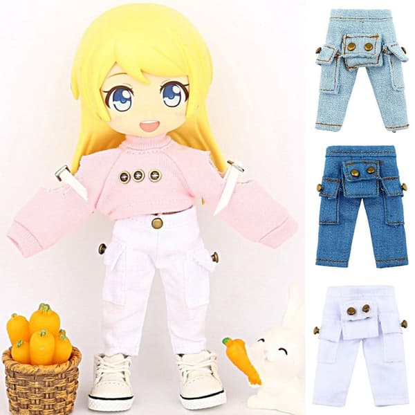 Mordely Mode Jeans Casual Byxor VIT White