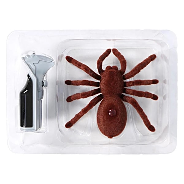 Mordely Fjärrkontroll Spider Halloween rekvisita Infraröd RC leksak