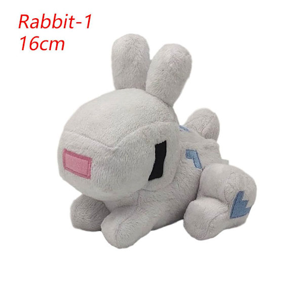 Mordely Minecraft Toys Game Doll RABBIT 1-16CM RABBIT 1-16CM