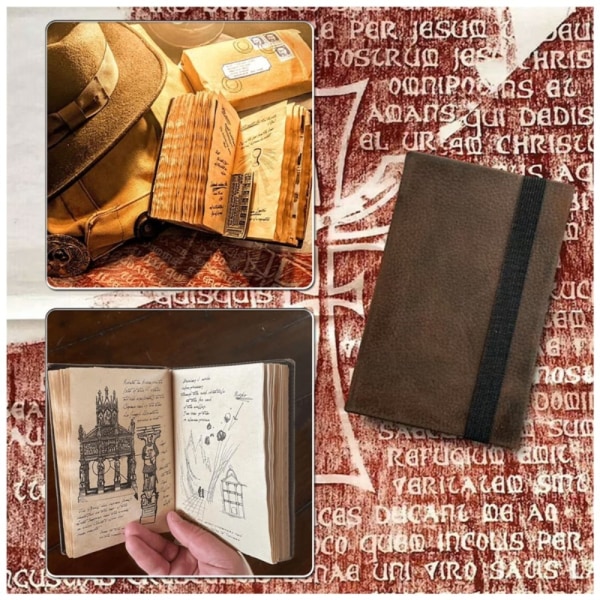 Mordely Indiana Jones Grail Diary Prop Replica Diary