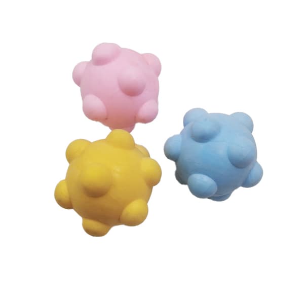 Mordely Antibitträning högelastisk molar boll anti-bit gummitandboll