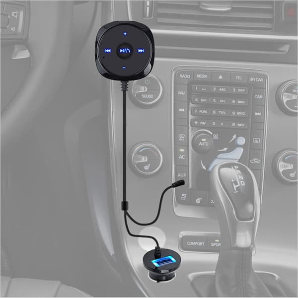Trådlös Bluetooth Musikmottagare Handsfree Bluetooth Black