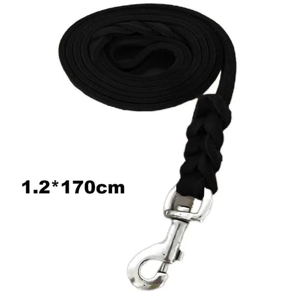 Mordely Leather Training Dog Leash