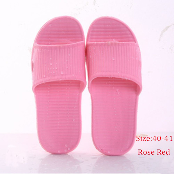 Mordely Badtofflor Sommarskor ROSE RED rose red 40-41
