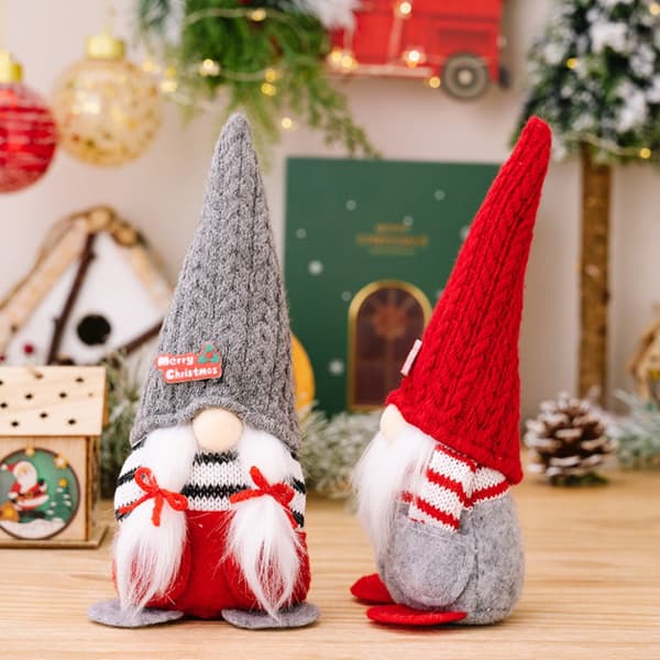 Mordely Jultomtedocka Rudolf Dvärgdocka RÖD Red