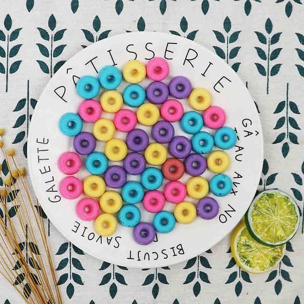 Mini Donut Silicone Mold, Non-stick Coating, Food-safe, For Sweets