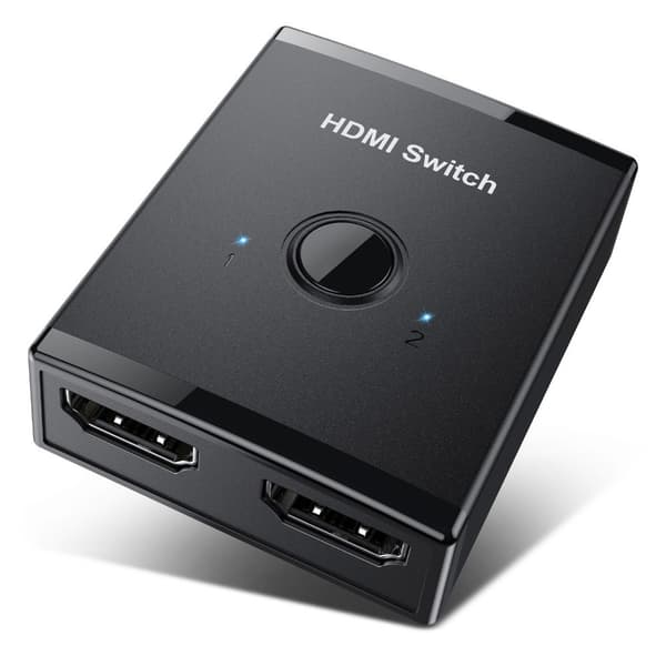 Mordely KVM HDMI-kompatibel Switch 2 Port Box HDMI 2.0 SWITCH HDMI 2.0 HDMI 2.0 Switch