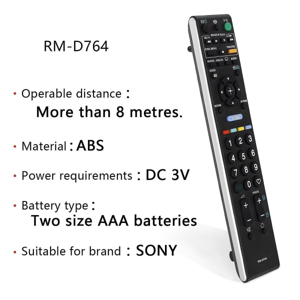 Remote Control Suitable For Rm-791 Rm-836 837 Rm-y167 Rm-ydo21 Rm-d764 Lcd Led