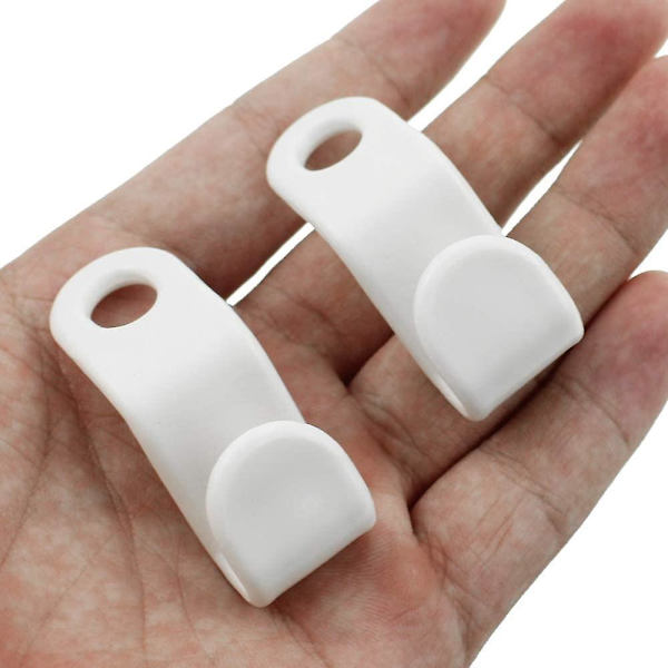 Mordely 30 Pieces Plastic Hanger Hooks Space Saving Closet Hanger Connecting Hook
