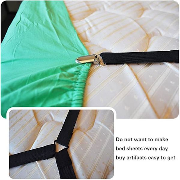 Mordely Adjustable Cross Tensioners For Fitted Sheet