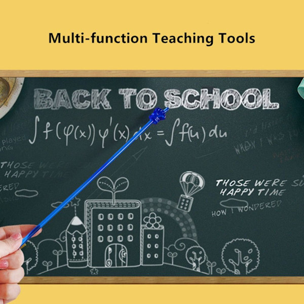 Mordely 10ST Fingerläspinnar Teaching Stick Whiteboard-pekare 10PCS/Set