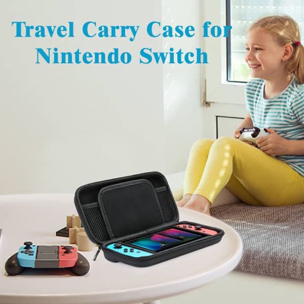 Mordely för Nintendo Switch OLED-väska Case svart black