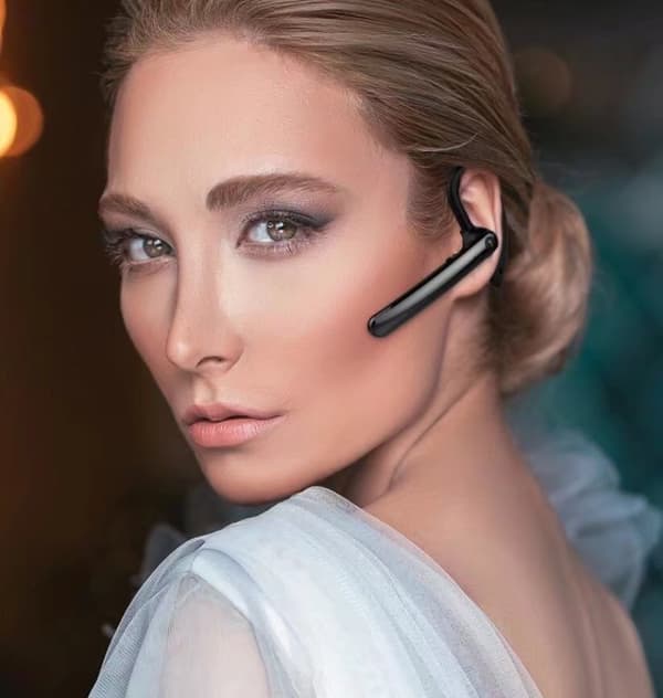 Mordely Nytt On-Ear trådlöst Bluetooth -headset blue