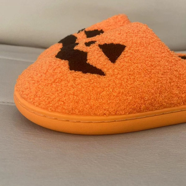 Halloween Tofflor Pumpa Tofflor 35-36