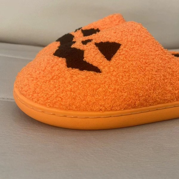 Halloween Tofflor Pumpa Tofflor 43-44
