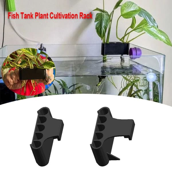Mordely Emerging Plant Holder Fish Tank LÅNG LÅNG Long