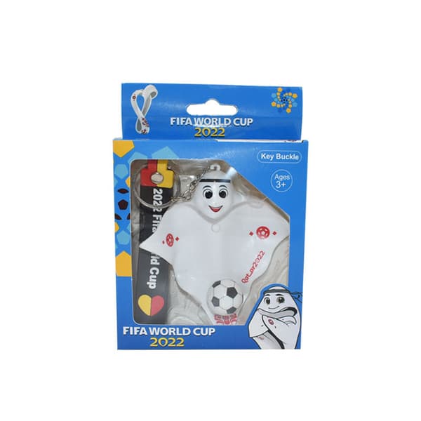 Mordely Qatar World Cup Mascot La'eeb Nyckelring Berlock