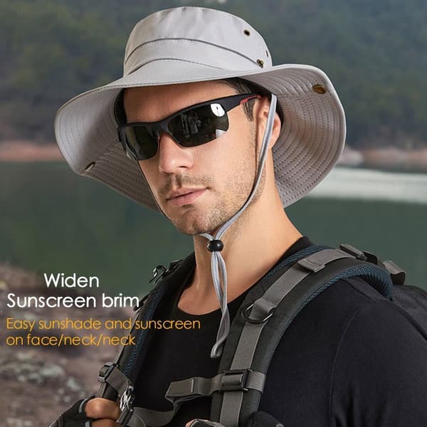 Mordely Boonie Hat Bucket Cap LJUSGRÅ Light Gray