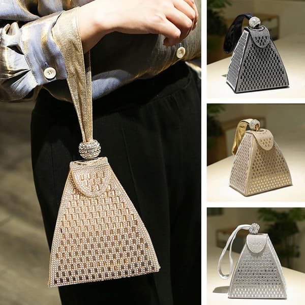 Mordely Party Clutch Väskor Dam Aftonväska SVART black