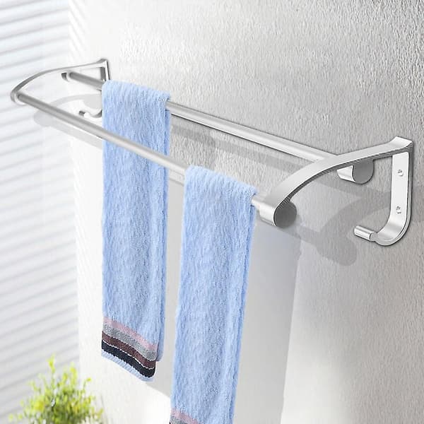 Mordely Wall Mounted Towel Rail 58cm Bathroom Aluminum