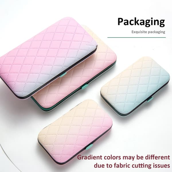 7-18st Nagelklippare Pedikyrset 7ST 7ST 7Pcs
