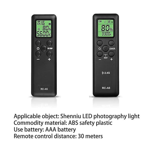 2023 Video Shooting Cordless Remote Control Fit For Sl60/sl150/led260/led500