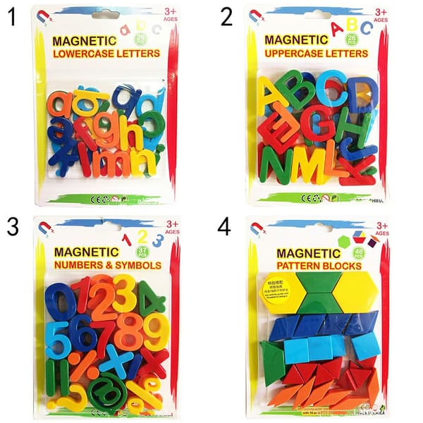 Mordely Learning Alphabet Stickers Magnetic Early Education