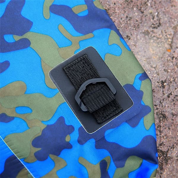 Mordely Vattentät torrväska strandbadväskor River Ocean ryggsäck Blue 2L
