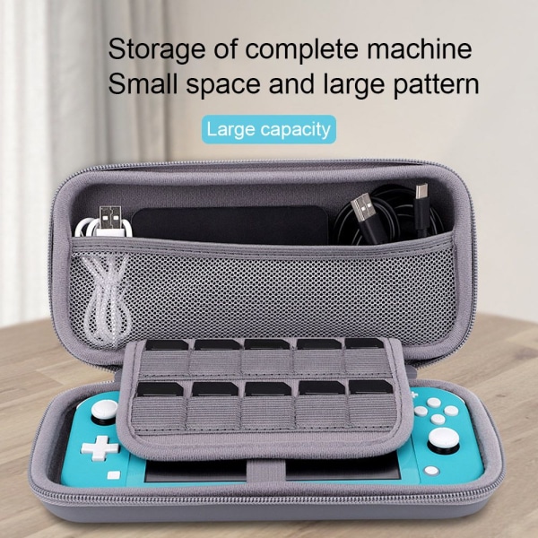 Mordely för Nintendo Switch Case förvaringsväska svart black