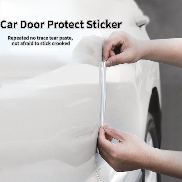Mordely 4ST / Set Anti-collision Strip Bumper Guards SVART Black