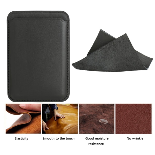 Mordely 1 st Magnetisk plånbok för Apple Magsafe black