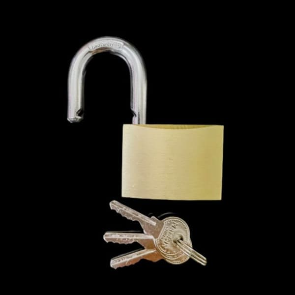 Mordely Kopparhänglås Kopparlås 32MM 32mm