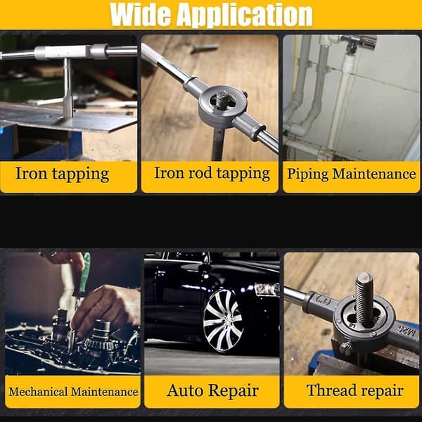 20 Pcs Tapping Tool, Taps And Dies, Thread Screw Extractors, M3-m12 Steel, With Storage Case