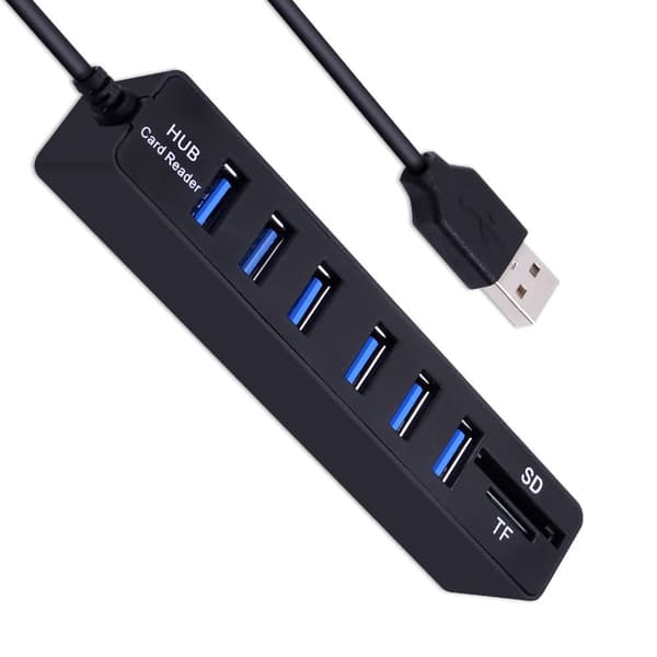 Mordely USB Hub Combo High Speed Splitter 3 PORTAR USB