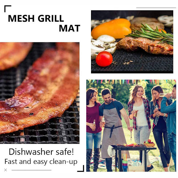 Mordely Grillmatta Grillmattor SVART