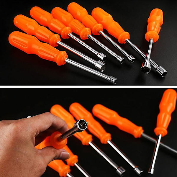 2023 7mm External Hexagon Socket Hand Wrench Driver