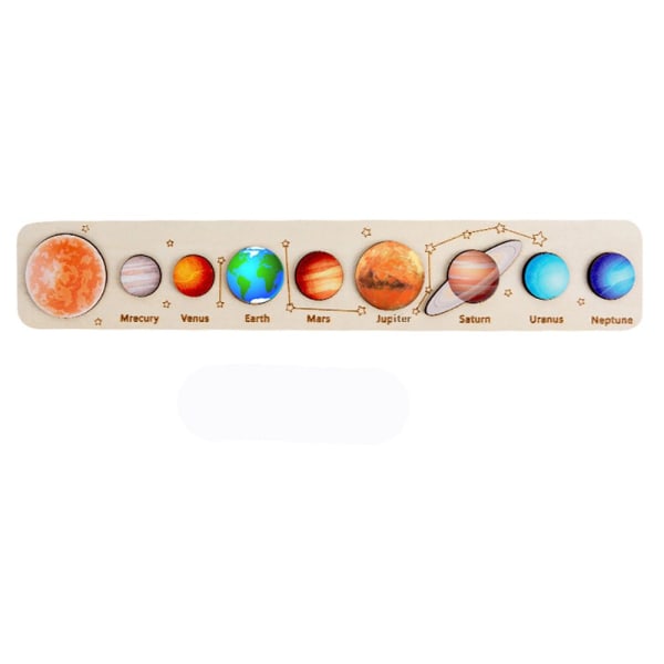 Mordely Puinen aurinkokunnan Jigsaw Planets Panel Puzzle Lelu TYYPPI 4