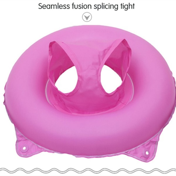 Mordely Baby Simring Ring Uppblåsbara Float Seat ROSA pink